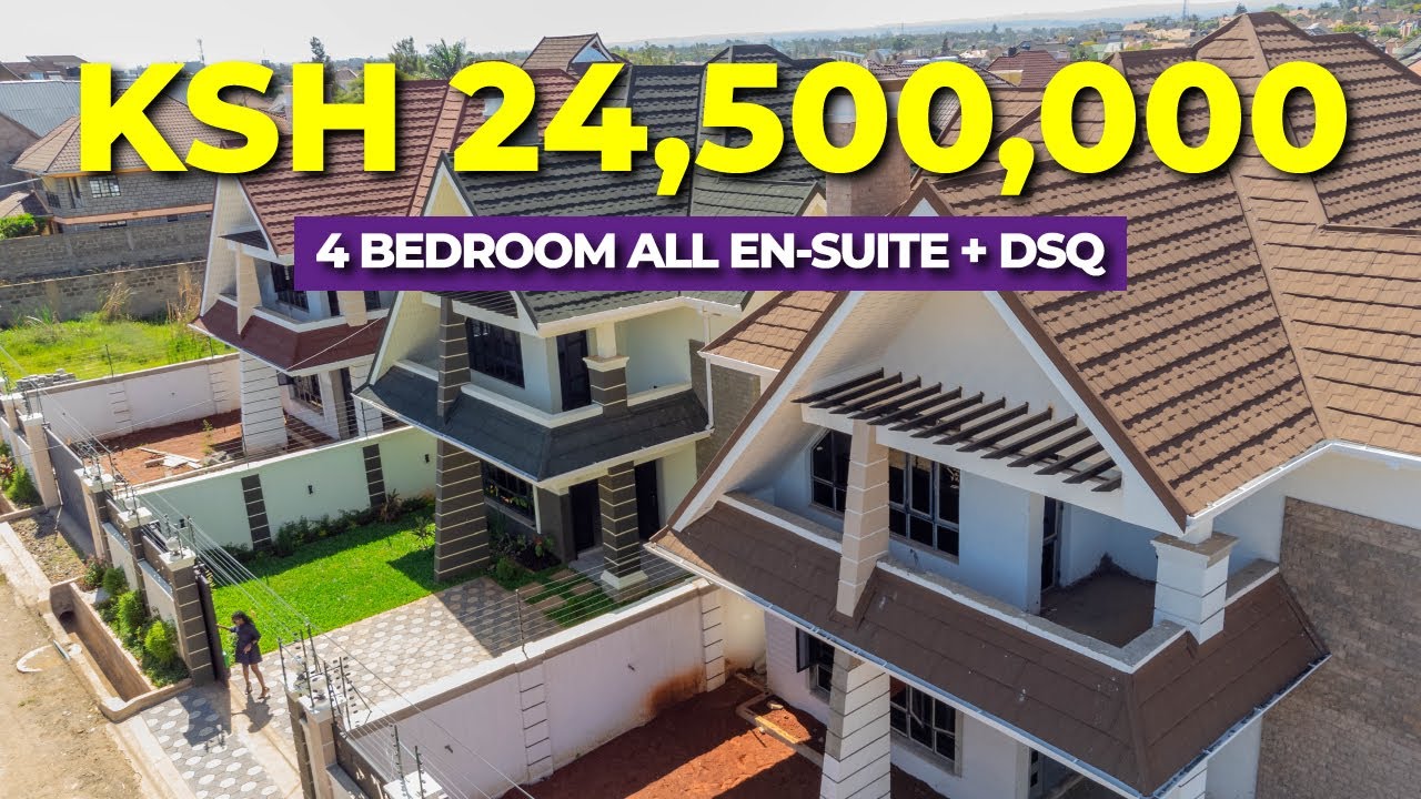 Inside a ksh 24.5m 4 bedroom all en-suite #maisonette #membley #kenyanhomes #realestate