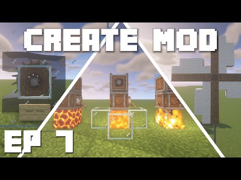 Minecraft Create Mod Tutorial - Power Sources Ep 7