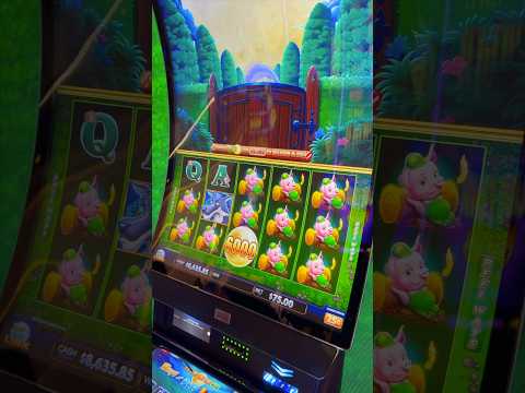 This LINE HIT Pays MASSIVE on Huff n Puff Link! #slots #casino #jackpot