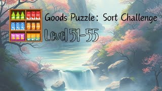 Goods Puzzle: Sort Challenge : Level 51~55 Gameplay