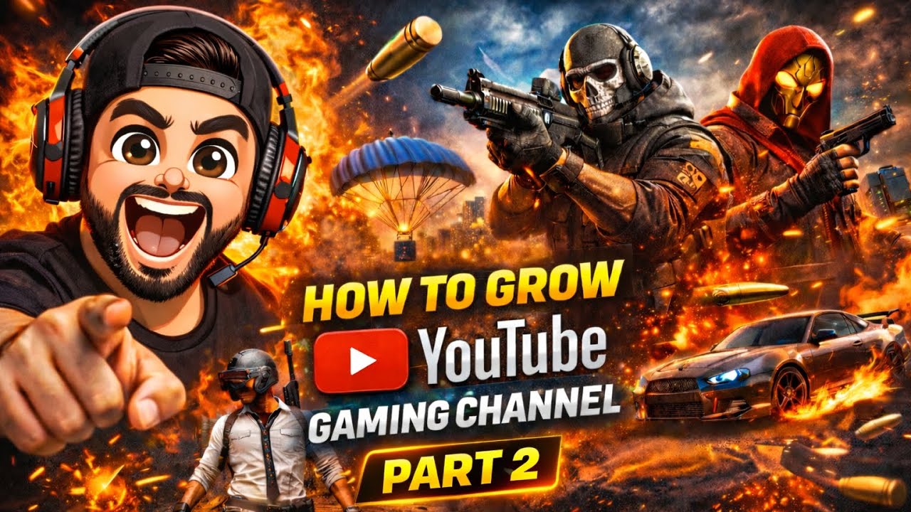 YouTube Gaming Channel Grow Kaise Kare 🔥 Complete Guide Part 2