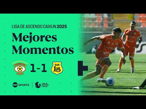 🟠 Cobreloa 1 - 1 San Luis de Quillota 🟡 | ⚽ Liga de Ascenso Caixun 2025 - Fecha 23 📅