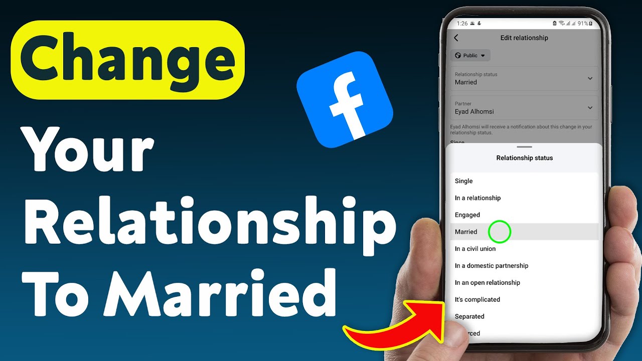 Как изменить статус отношений на «замужем» на Facebook (обновлено)