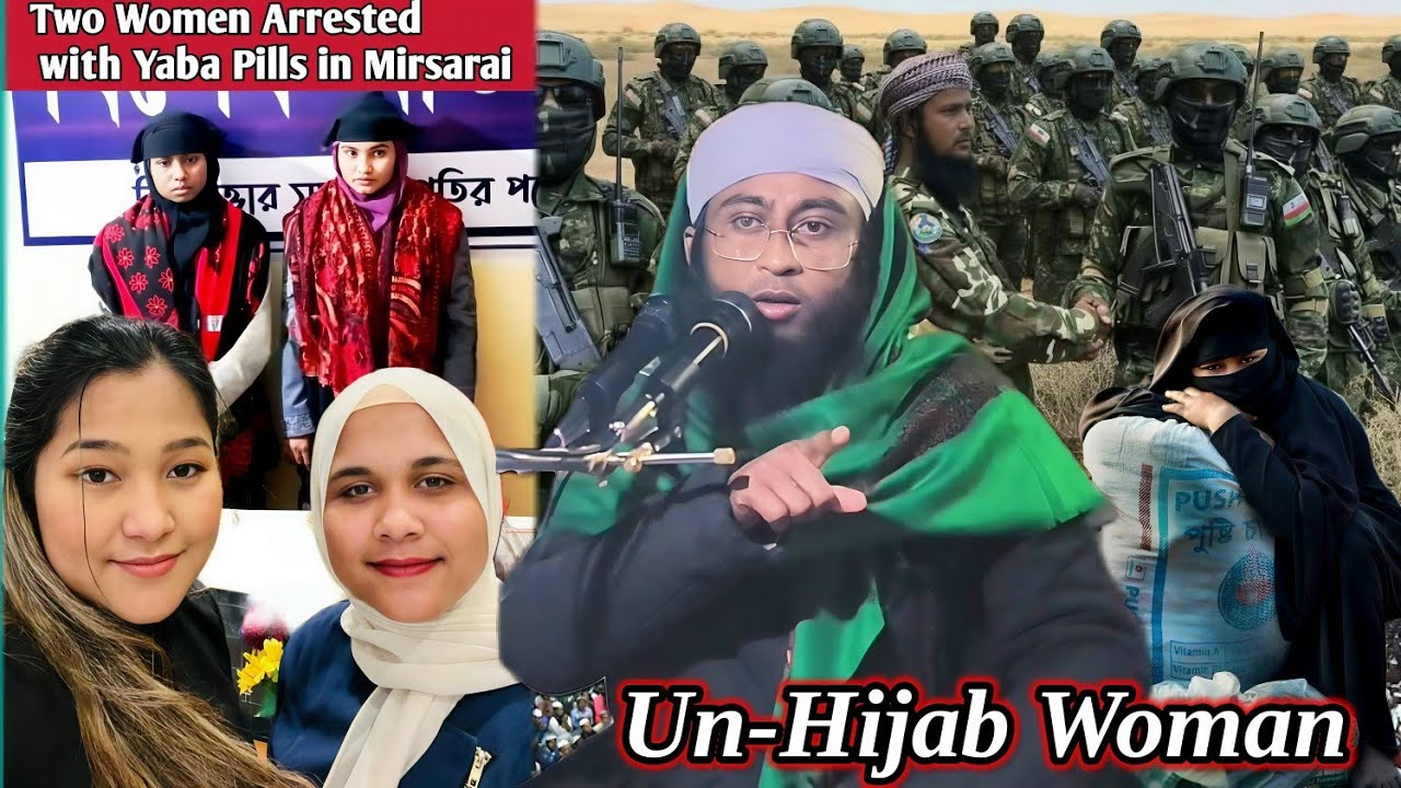 Very Interesting Rohingya Women And Families | Maulana Imam Hussain Tablighi | Rohingya Waz