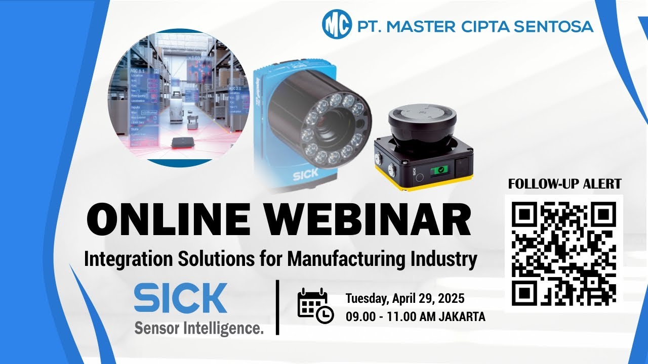 WEBINAR SICK Sensor Intelligece | Label Checker & LIDAR LOC