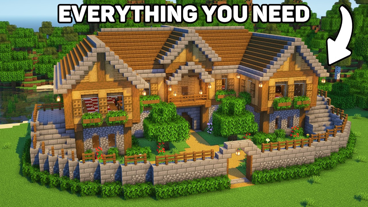 minecraft-ultimate-starter-base-tutorial-youtube