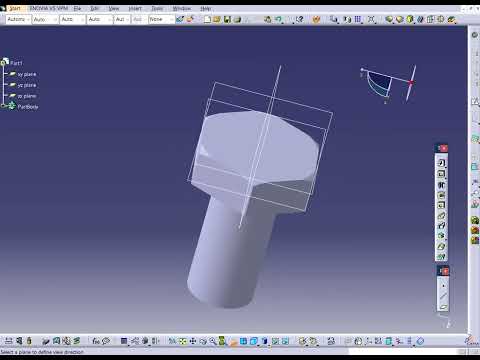 CATIA V5 for Beginners: M10 Hex Bolt (Fastener Design)