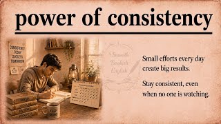 👉 The Secret Power of Consistency 🔥| Graded Reader | ESL | Life Lesson ✅ | Motivation | Englishstory Guía