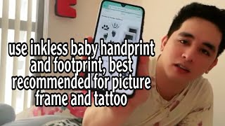 BABY HAND PRINT AND FOOTPRINT FROM AMAZON