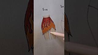 Drawing skirt in different styles ✨️ pt.3 #howtodraw #art #drawing #sketch #shorts