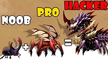 NOOB vs PRO vs HACKER - Insect Evolution Part 247 | New Gameplay (Android,iOS)