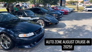 AUTO ZONE CRUISE IN CAR MEET AUGUST 2025