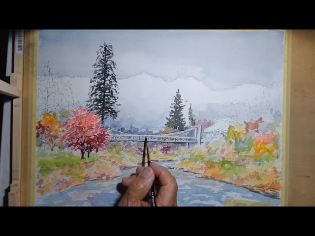 中之島中央公会堂を描く ＃中之島中央公会堂の絵 ＃大阪中之島 - YouTube