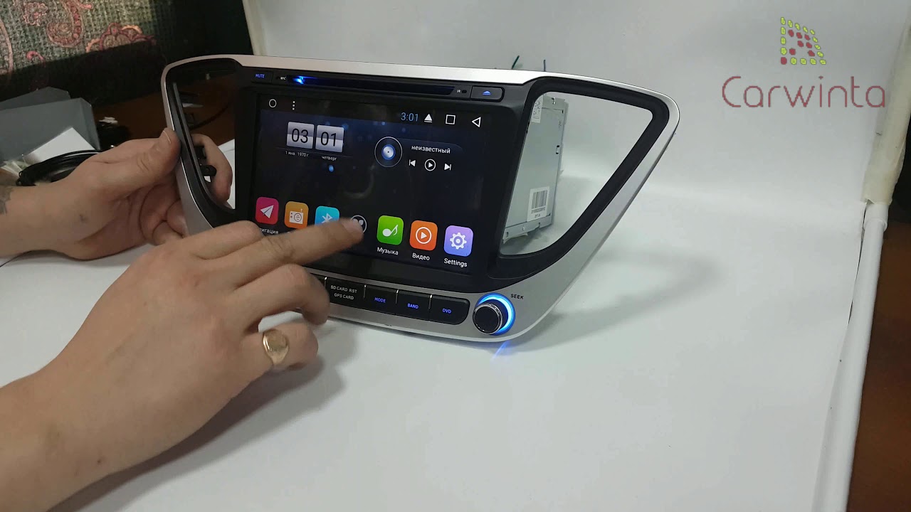 Android hyundai solaris
