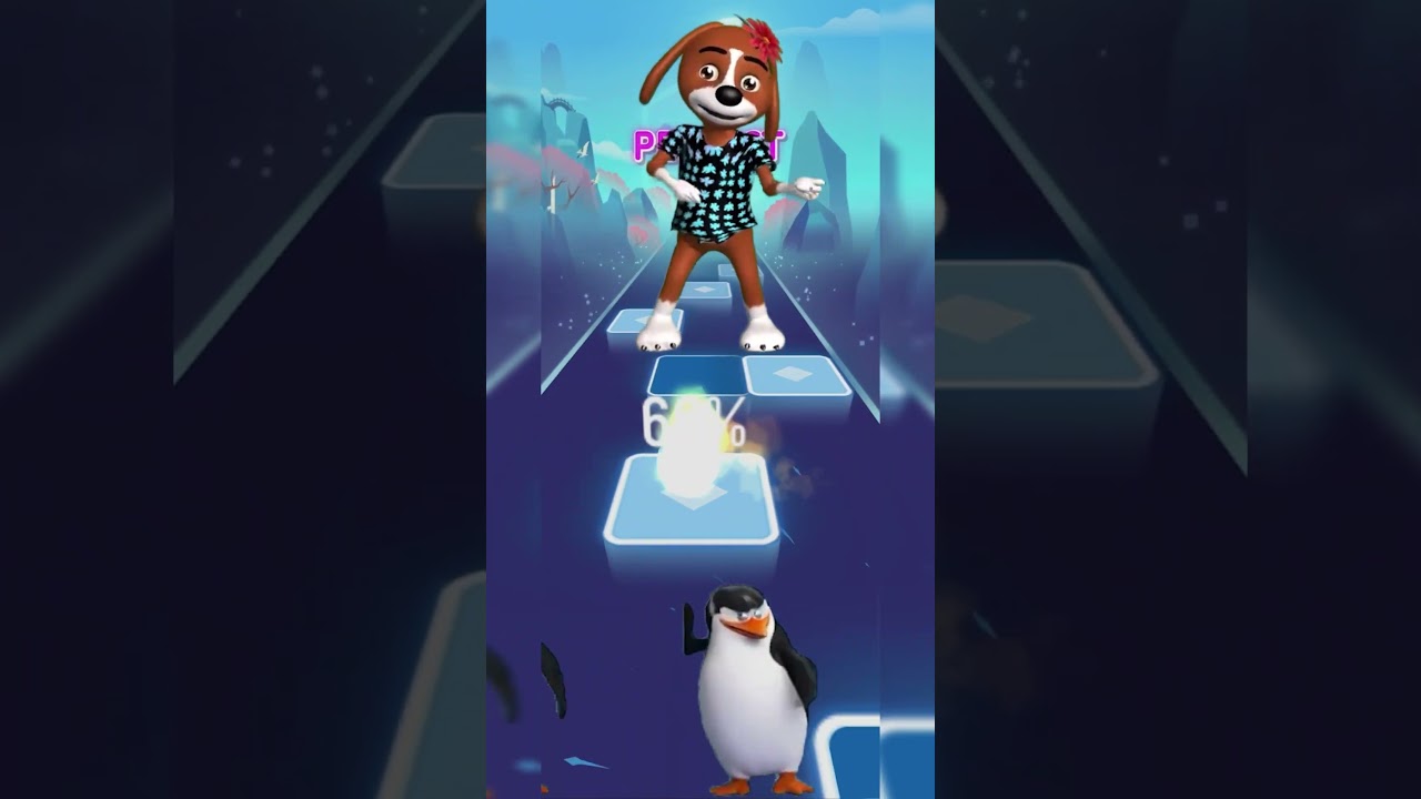 CUTE DOG WAKA WAKA | Tiles Hop EDM Rush 