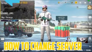PUBG MOBILE LITE - HOW TO CHANGE SERVER - TIPS AND TRICKS screenshot 2