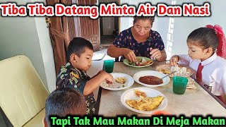 Suami Tak Ikut Makan || Saat Saya Dan Anak-Anak Makan Dia terus Datang Minta Nasi