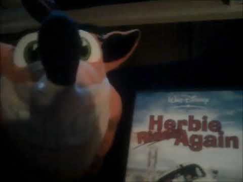 Crash Bandicoot Watches The Buena Vista International Inc Logo in Herbie Rides Again (Request Video)