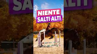 Perché oggi NIENTE SALTI ALTI? 🛑🐎 (Spiegazione) #shortsitalia