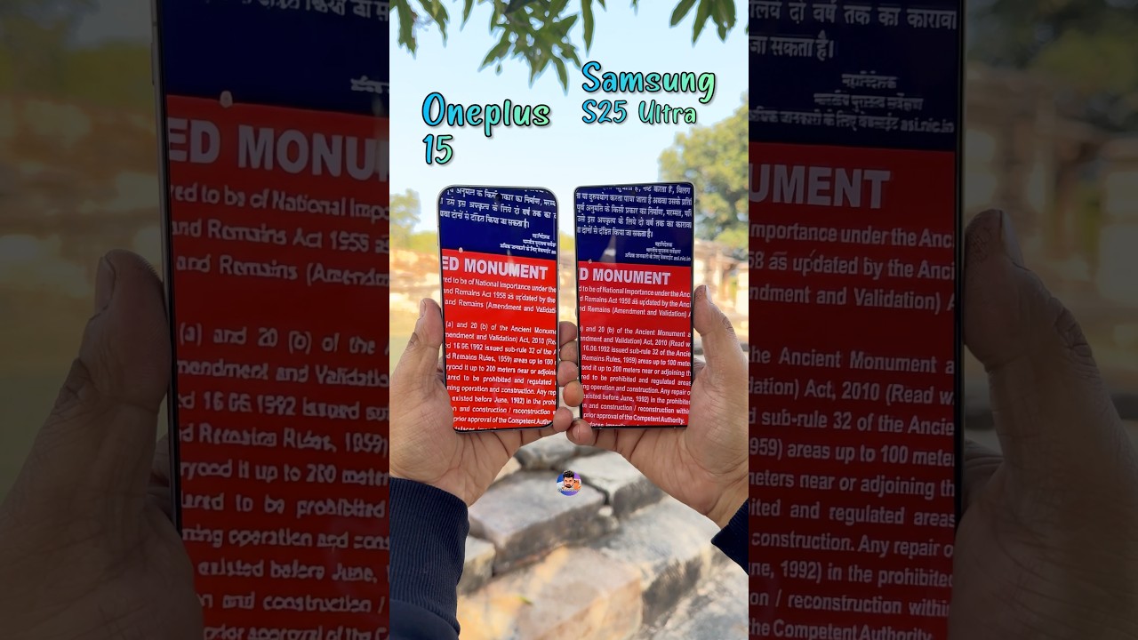 Oneplus 15 Vs Samsung S25 Ultra 30x Zoom Test 