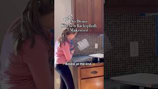 How to Paint a Kitchen Backsplash: Part 1