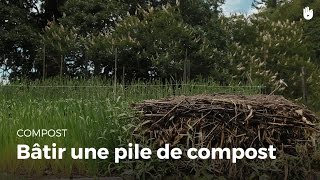 Bâtir une pile de compost