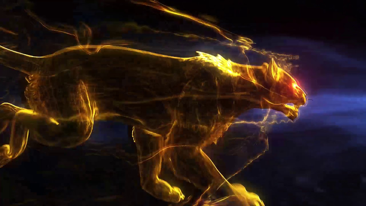 Panther Dark Smoke Logo Reveal Animation (1874) - YouTube