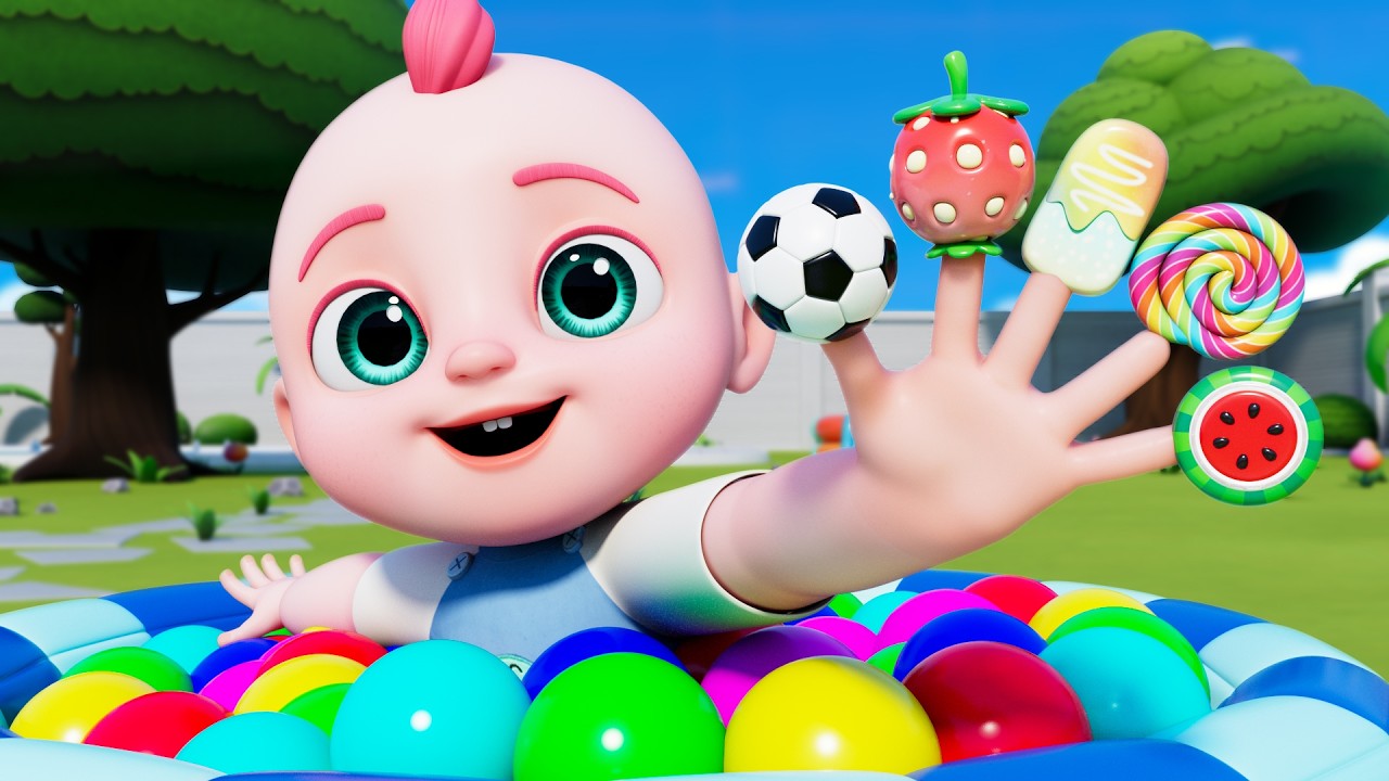 Quer um Pirulito? 🍭 | Família dos Dedinhos | Músicas Infantis | JoJo em Português