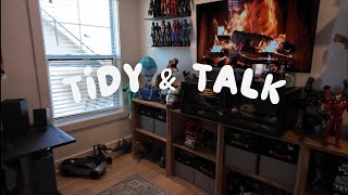 Tidy & Talk: Prepping My Son's Room for a Makeover
