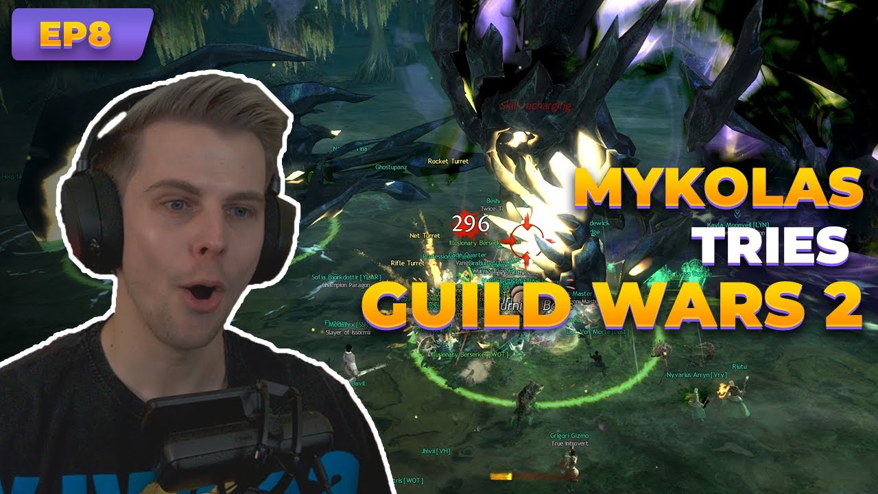 Did Somebody Say EVENTS? WvW? | Mykolas Tries Guild Wars 2 | EP8