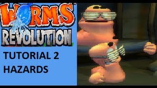 Worms Revolution Walkthrough Tutorial 2 Hazards with Potatobob From ZfragD.com
