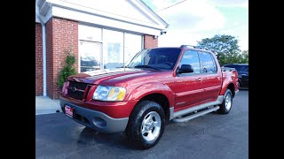 2002 Ford Explorer Sport Trac 4X4 - ONE OWNER! RUST FREE! ONLY 109K! NEW TIRES! DEALER SERVICED! A+