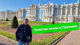 Екатерининский парк в Пушкине, каким его больше не увидеть в этом году! Самый разгар золотой осени