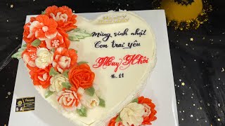 Cách viết chữ lên bánh sinh Nhật thật đẹp k cần  phải luyện chữ screenshot 5