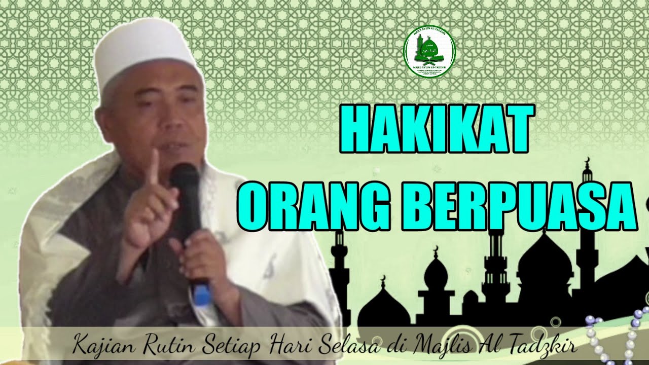PUASA SYARI'AT TAREKAT HAKIKAT ‼️ Ceramah TGH. HULAIMI