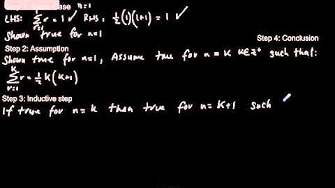 Further Pure 1 - FP1 - Proof by Induction - Introduction and Basics   Edexcel Series Summation