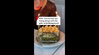 Birthday girl gets lit at rooftop celebration