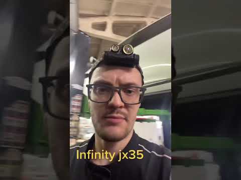 В Работе Infinity Jx35. Лайфхак