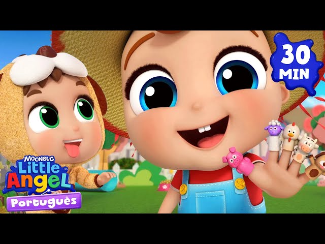 A fazendinha do Joãozinho 🐑 Little Angel Brasil | Músicas