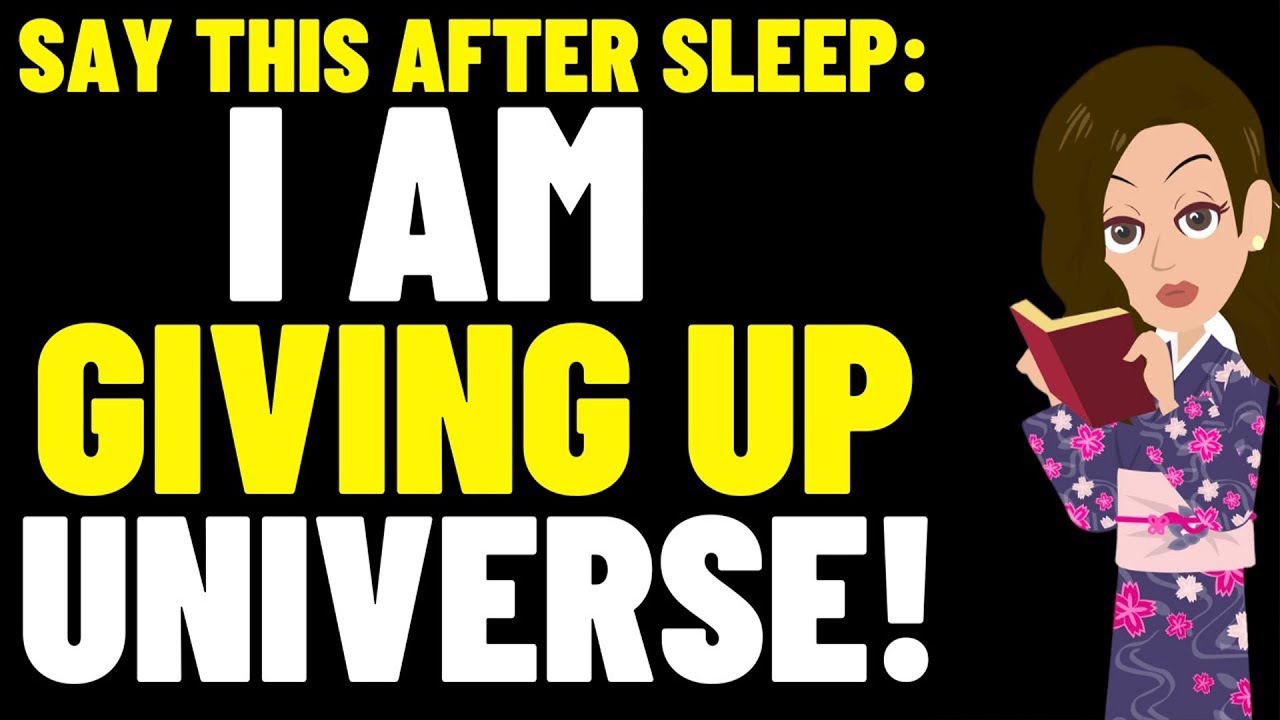 Abraham Hicks 💜 Giving Up to the Universe Is the Best Decision You'll Make Today!