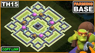 NEW! Town Hall 15 Farming Base Design 2024 | Clash of Clans