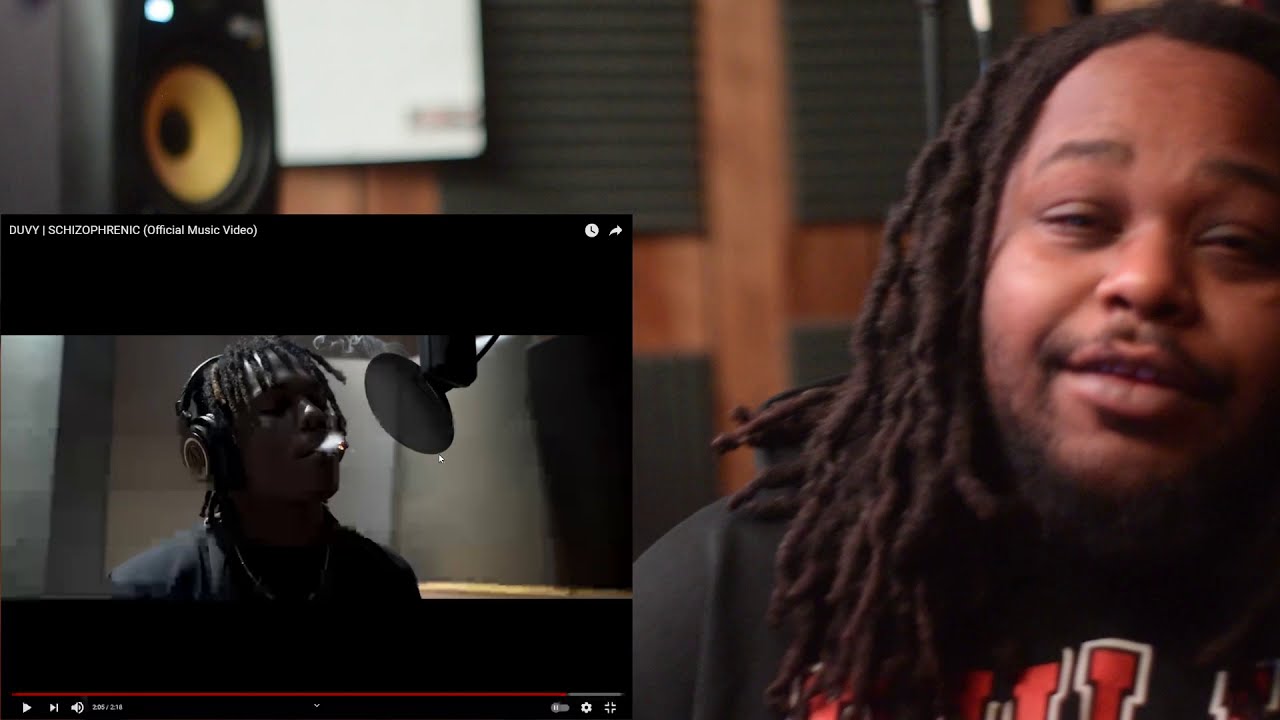CharlieRed989 | DUVY - SCHIZOPHRENIC (Official Music Video) American reaction
