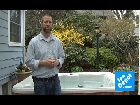 How To Sanitize A Hot Tub Spa Using Bromine Tablets In A