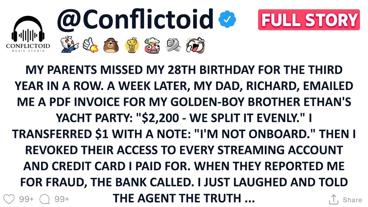 My Parents Skipped My Birthday For The 3rd Time, Then Billed Me $2,200 ...