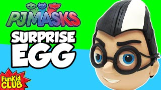 Pj Masks Play-Doh Surprise Egg Romeo He Is Huge Romeo Loves His Lab