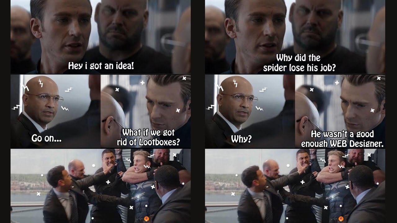 Captain America Elevator Meme Compilation 2021 | part 1