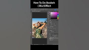 Blur Background in photo with photoshop | Create bokeh effect in photoshop