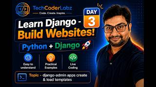 Learn Django with Python 🚀 Day 3 | HTML Templates Explained (Create & Render Your First Template)