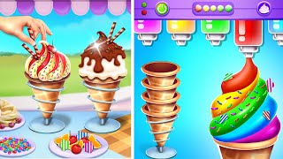 Ice cream Cone Cupcake Baking screenshot 4
