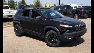 2018 Jeep Cherokee Trailhawk 4X4 | 4WD Low + Selec-Terrain | Edmonton | SCD4663 | Crosstown Chrysler